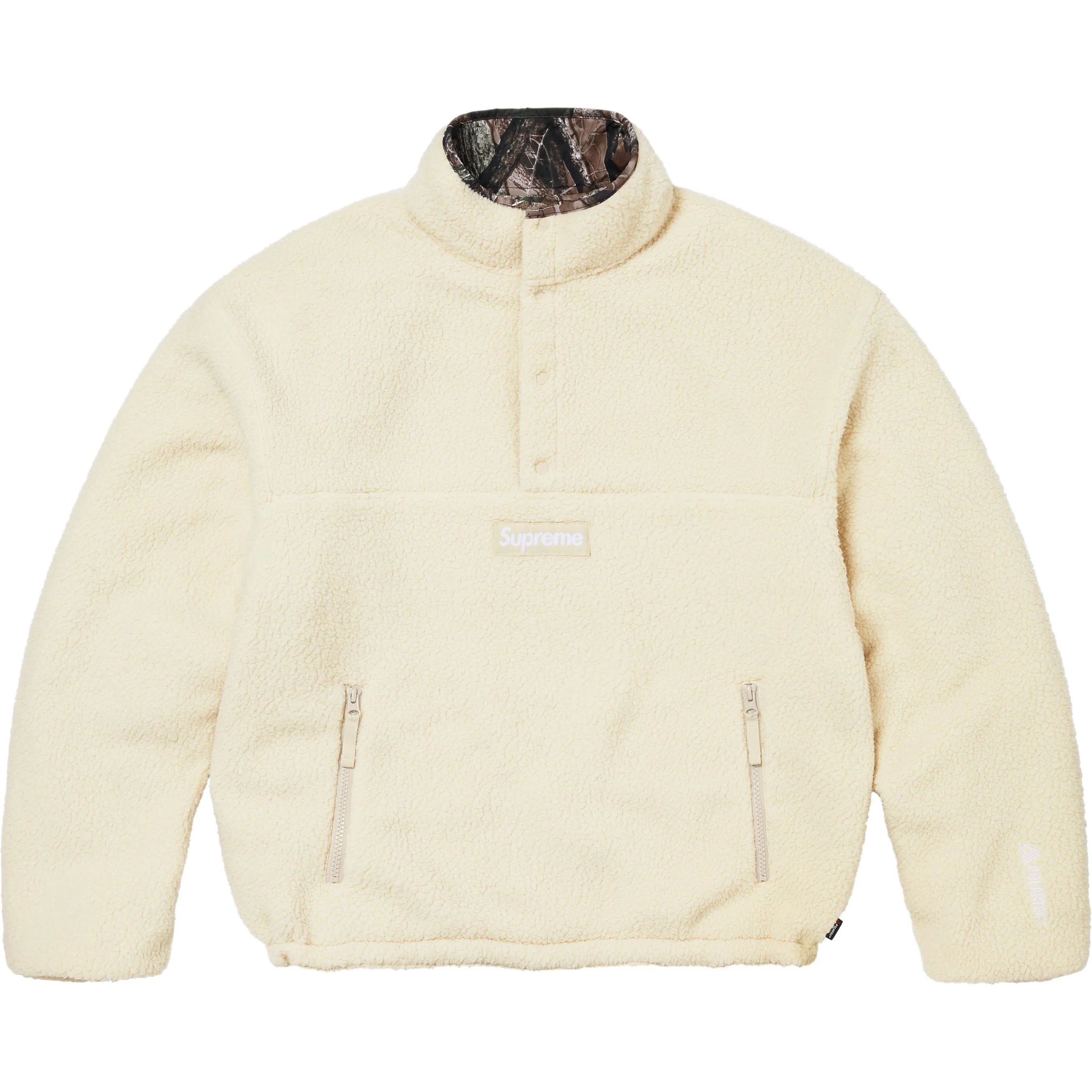 Polartec® Shearling Reversible Pullover view 3